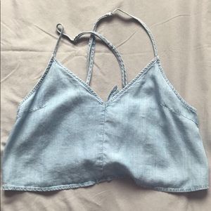 cropped tank top